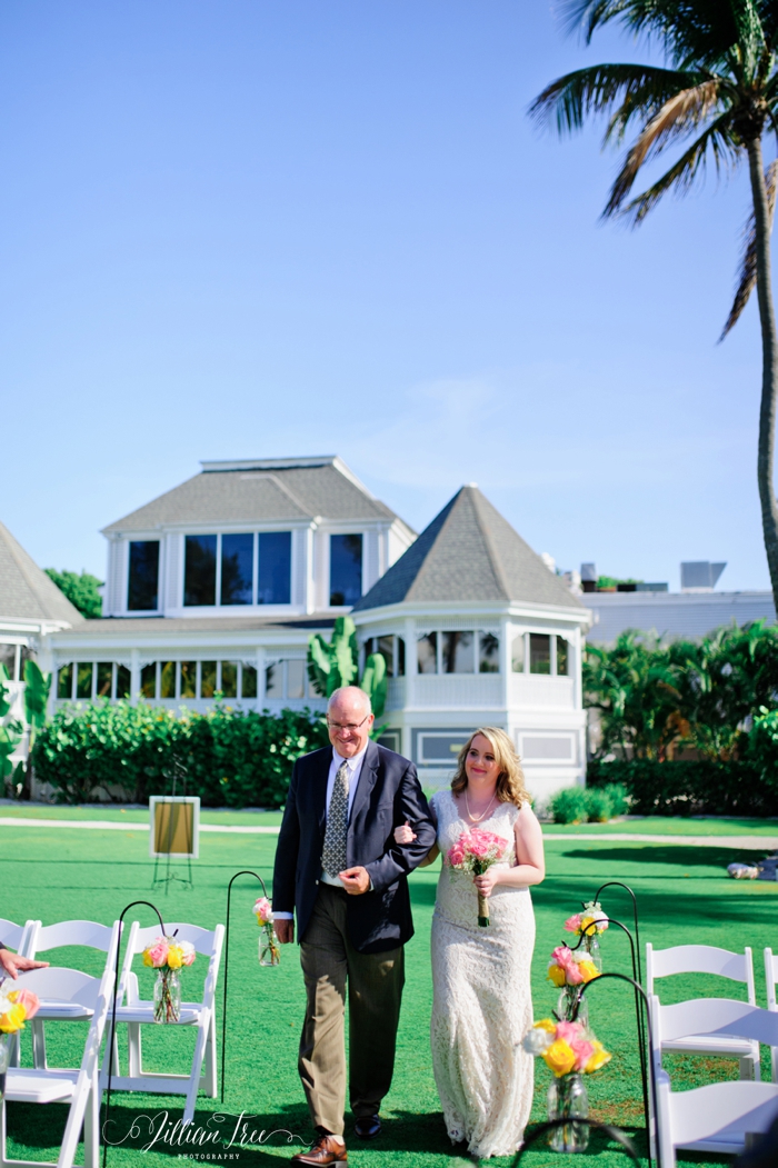 Casa Ybel wedding lawn ceremony