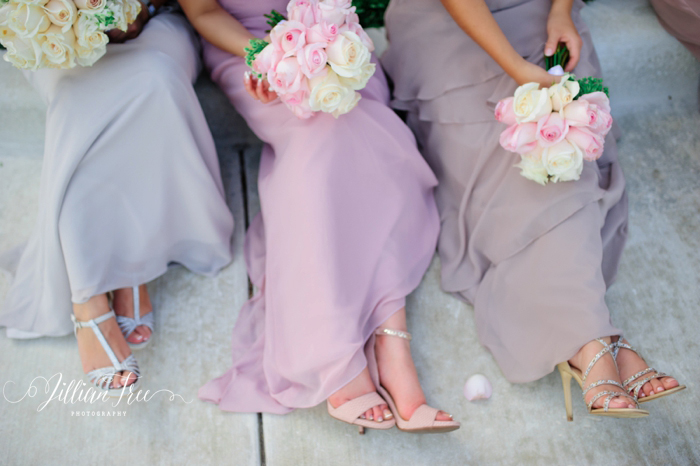 blush bridesmaid dresses in Florida