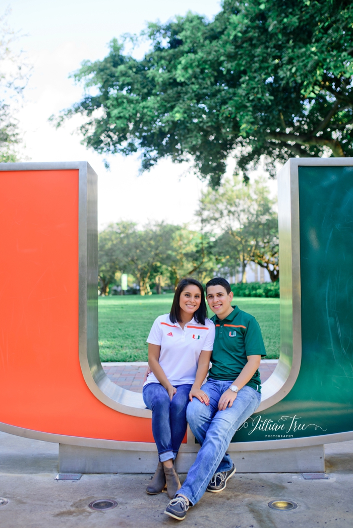 University of Miami Engagement Photographer_0020