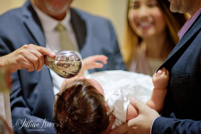 Church of the Little Flower baby baptism photographer
