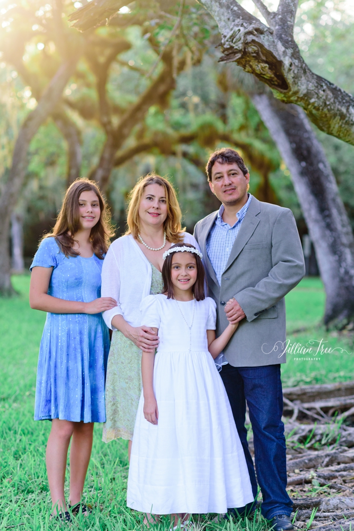 Miami communion family photography