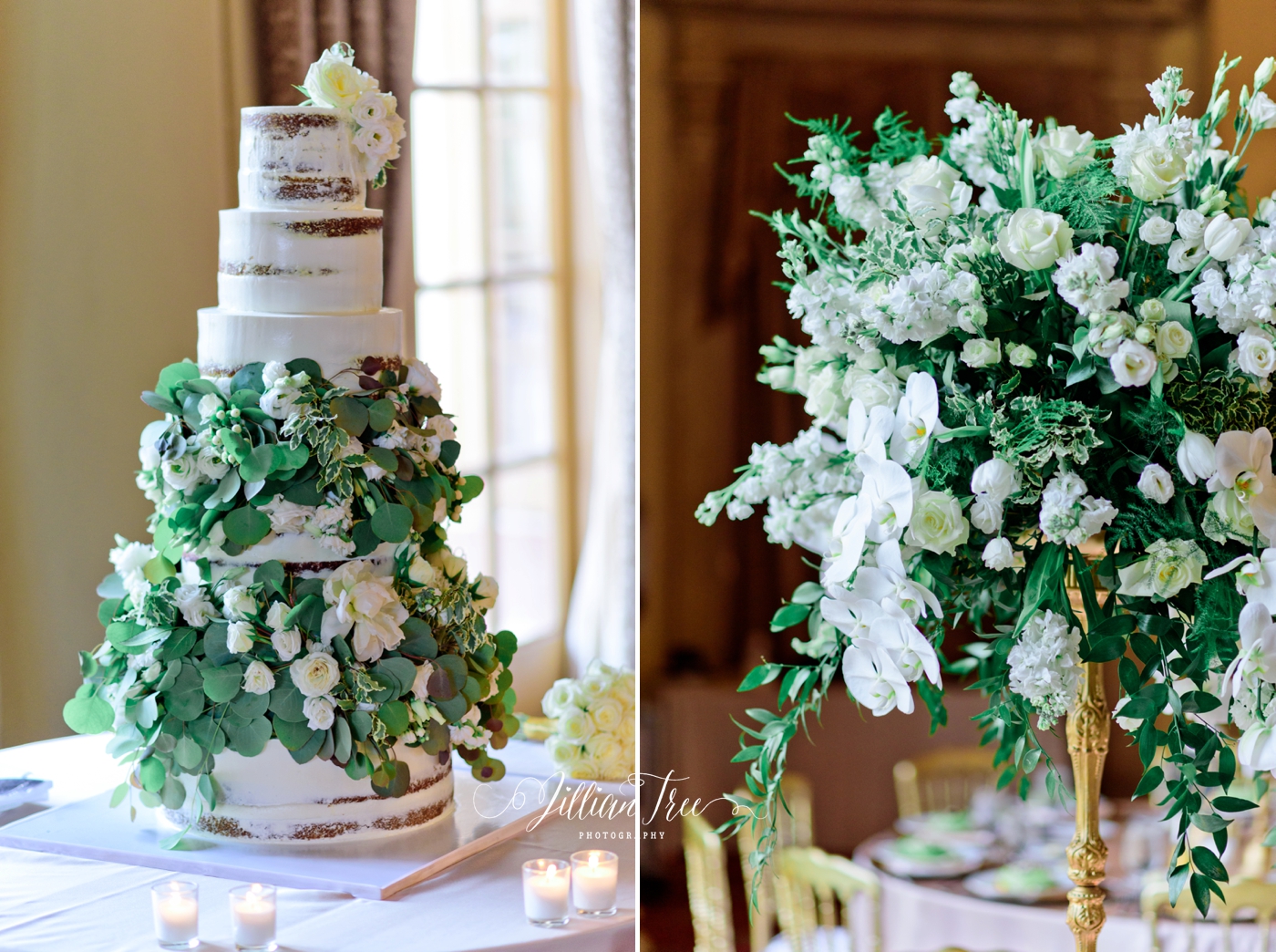 Earth and Sugar wedding cake