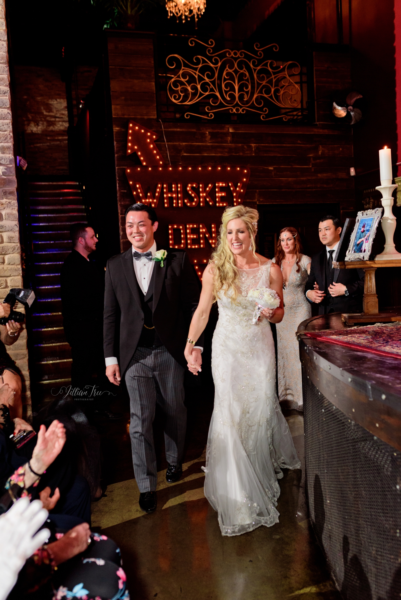 The Stache Gatsby-Themed Wedding Whiskey Den