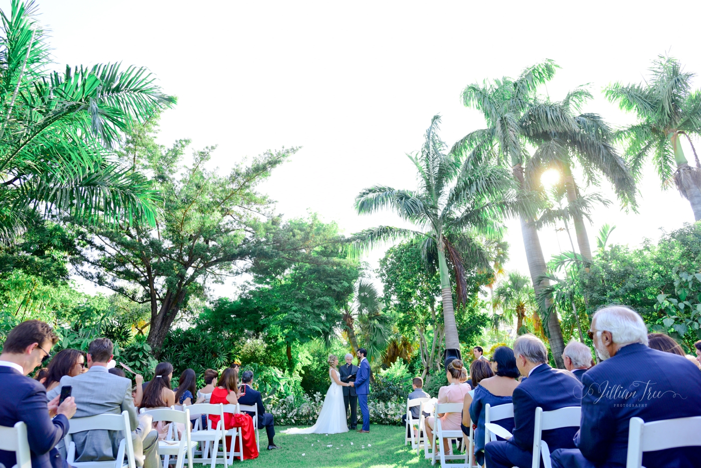 Miami Beach Botanical Gardens Wedding Ceremony